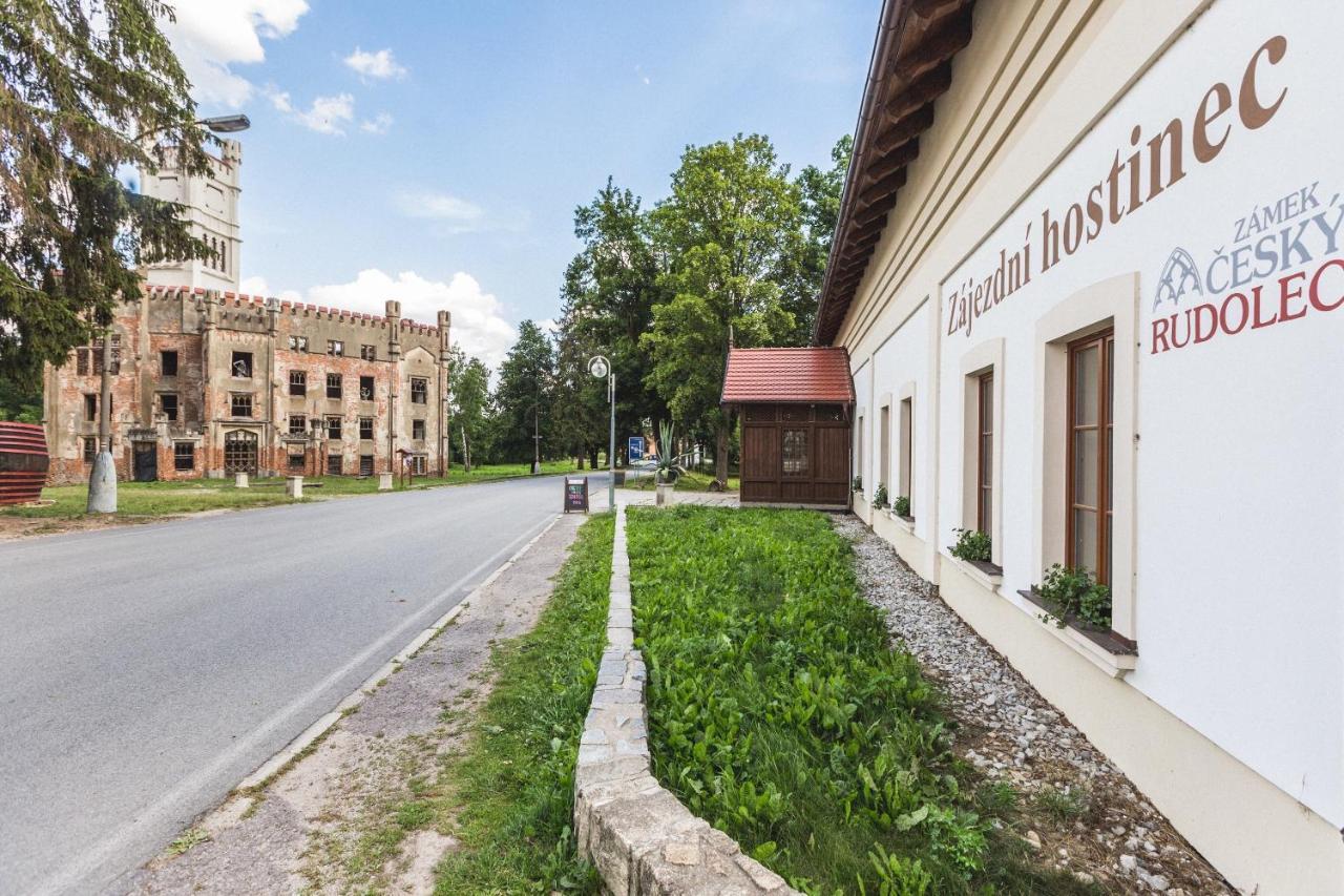 Pivovar A Penzion Grasel Český Rudolec Extérieur photo