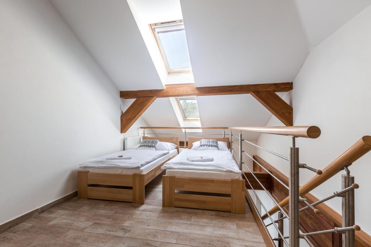 Pivovar A Penzion Grasel Český Rudolec Extérieur photo
