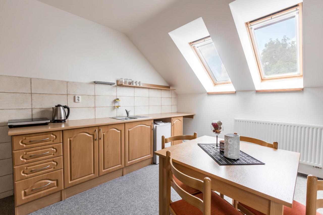 Pivovar A Penzion Grasel Český Rudolec Extérieur photo