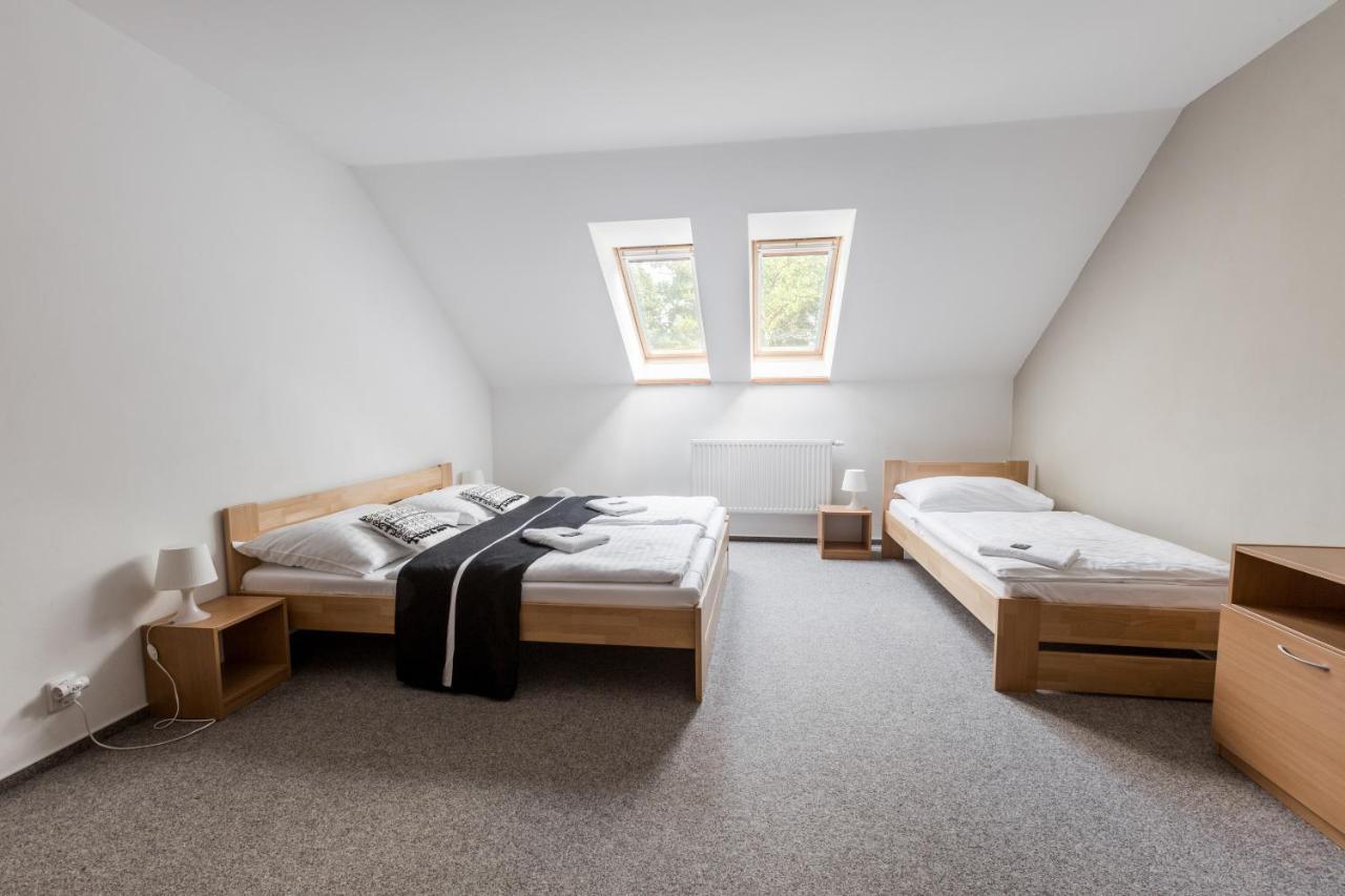 Pivovar A Penzion Grasel Český Rudolec Extérieur photo