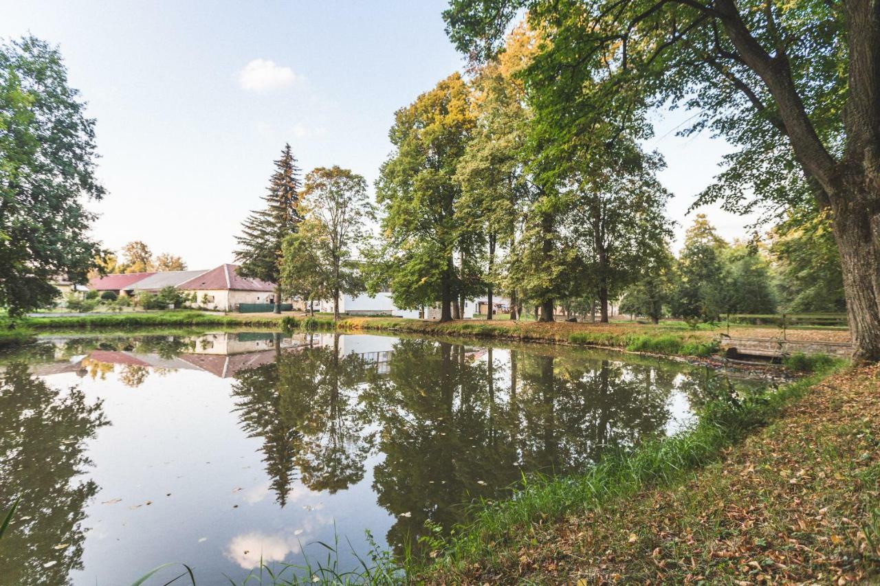 Pivovar A Penzion Grasel Český Rudolec Extérieur photo