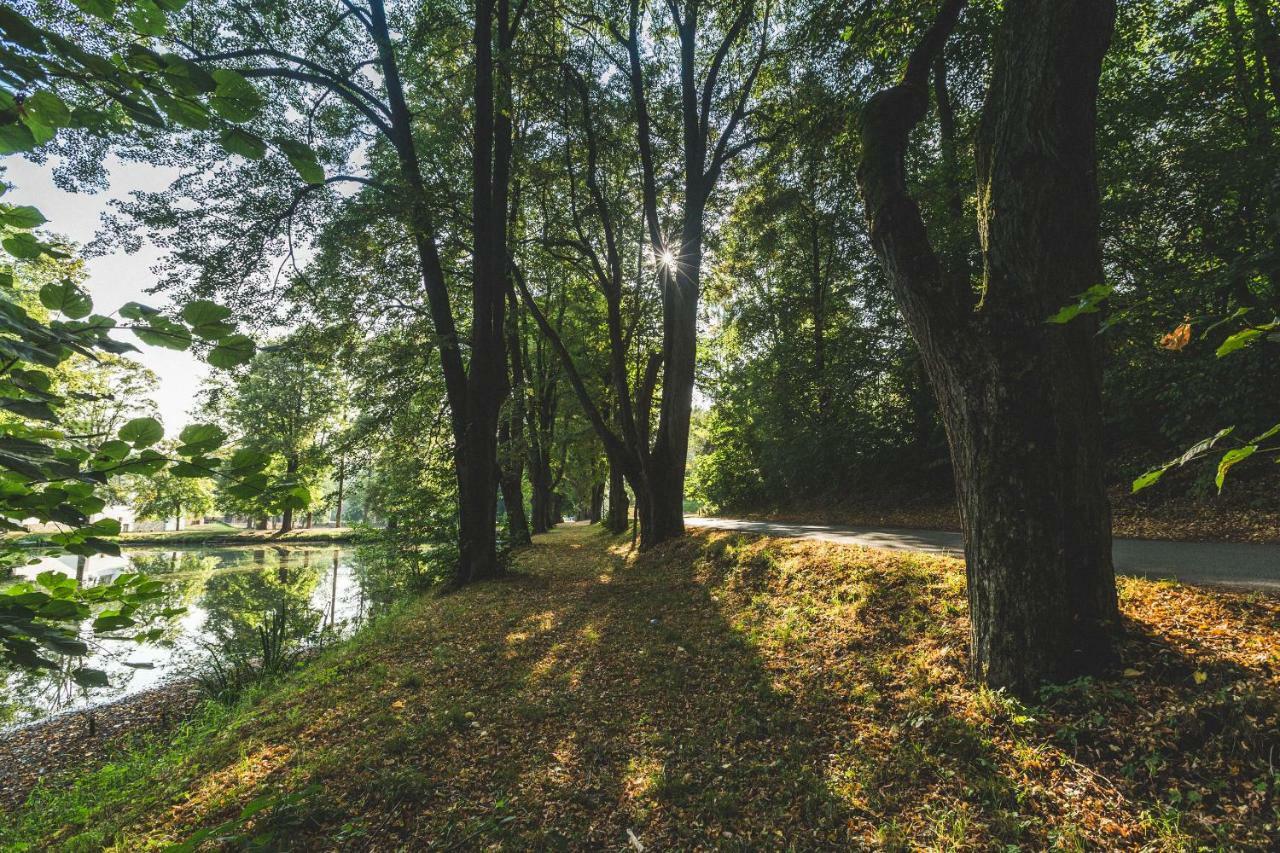 Pivovar A Penzion Grasel Český Rudolec Extérieur photo